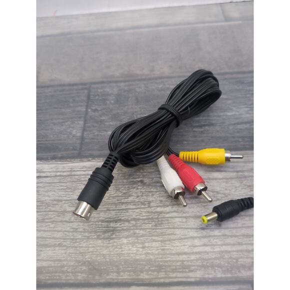 Super Nintendo SNES Power Supply AC Adapter Cord Official OEM SNS-002 & AV Cable - Picture 5 of 11